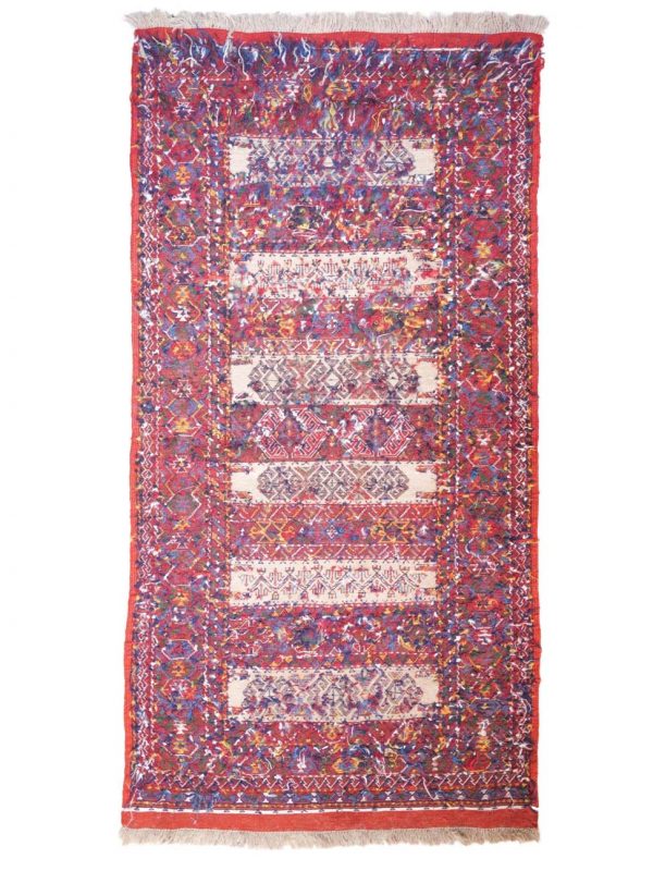 Hand-Knitted Afghan Kilim Flat Woven Rug – Khyber Pass Gallery